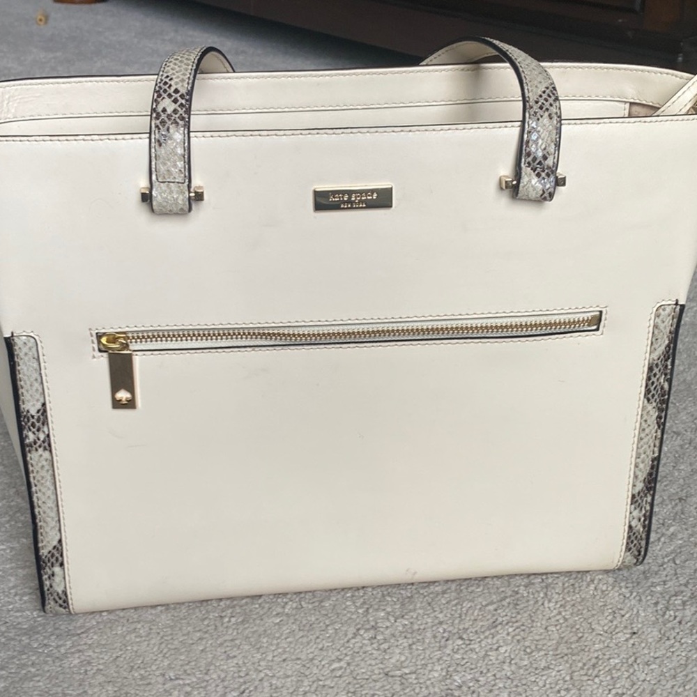 Kate spade ♠️ cream bag